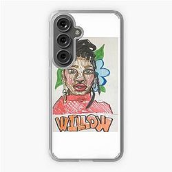 Willow Smith Portrait  Samsung Galaxy Soft Case