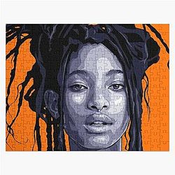 Willow Smith Vector Art Jigsaw Puzzle
