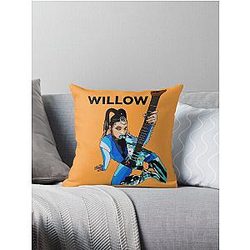 Willow smith poster Throw Pillow