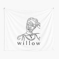 willow smith design - grey fill-ins Tapestry