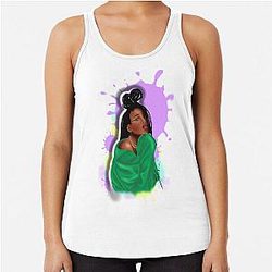 Willow Smith Racerback Tank Top