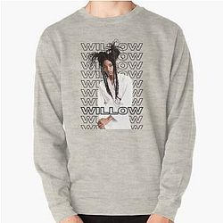 Willow Smith (Black Font) Pullover Sweatshirt
