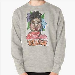 Willow Smith Portrait  Pullover Sweatshirt