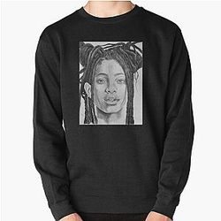 Willow Smith Pencil Drawing Pullover Sweatshirt