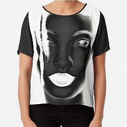 Willow Smith Poster Chiffon Top
