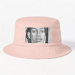 Willow Smith Pencil Drawing Bucket Hat