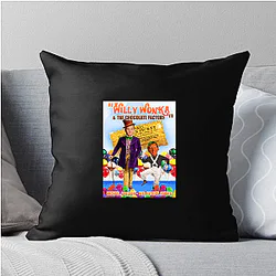 Willy Wonka & the Chocolate Factory No Limits Just Imagination Willy Wonka & The Chocolate Factory Pillows Cover