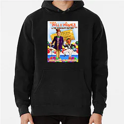 Willy Wonka & the Chocolate Factory No Limits Just Imagination Willy Wonka & The Chocolate Factory Hoodies