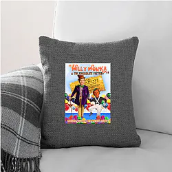 Willy Wonka & the Chocolate Factory No Limits Just Imagination Willy Wonka & The Chocolate Factory Pillows Cover