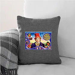 Willy Wonka & the Chocolate Factory The World Is A Candy Store Willy Wonka & The Chocolate Factory Pillows Cover