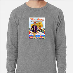 Willy Wonka & the Chocolate Factory No Limits Just Imagination Willy Wonka & The Chocolate Factory Sweatshirts