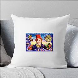 Willy Wonka & the Chocolate Factory The World Is A Candy Store Willy Wonka & The Chocolate Factory Pillows Cover