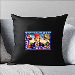 Willy Wonka & the Chocolate Factory The World Is A Candy Store Willy Wonka & The Chocolate Factory Pillows Cover