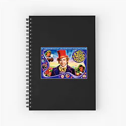 Willy Wonka & the Chocolate Factory The World Is A Candy Store Willy Wonka & The Chocolate Factory Notebook
