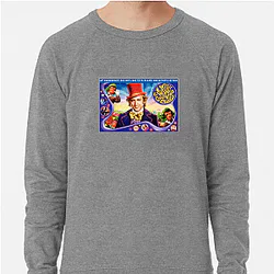 Willy Wonka & the Chocolate Factory The World Is A Candy Store Willy Wonka & The Chocolate Factory Sweatshirts