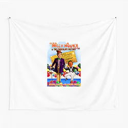 Willy Wonka & the Chocolate Factory No Limits Just Imagination Willy Wonka & The Chocolate Factory Tapestries