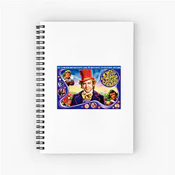 Willy Wonka & the Chocolate Factory The World Is A Candy Store Willy Wonka & The Chocolate Factory Notebook