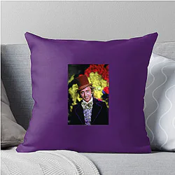 Willy Wonka & the Chocolate Factory The World Is My Stage Willy Wonka & The Chocolate Factory Pillows Cover