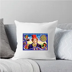 Willy Wonka & the Chocolate Factory The World Is A Candy Store Willy Wonka & The Chocolate Factory Pillows Cover