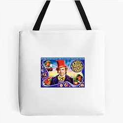 Willy Wonka & the Chocolate Factory The World Is A Candy Store Willy Wonka & The Chocolate Factory Bags