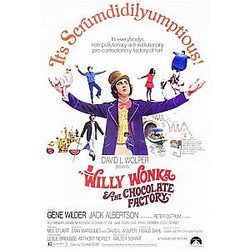 Willy Wonka and the Chocolate Factory Movie Poster Print (27 x 40)