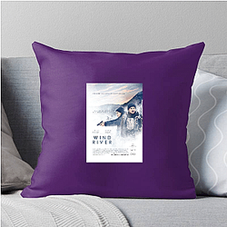 Wind River is set on a snowy Native American reservation Wind River Pillows Cover