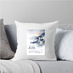 Wind River is set on a snowy Native American reservation Wind River Pillows Cover