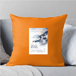Wind River is set on a snowy Native American reservation Wind River Pillows Cover