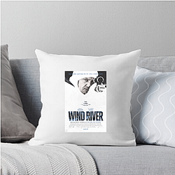 Wind River's plot is about a murder investigation Wind River Pillows Cover
