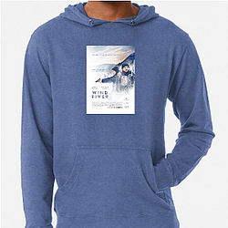 Wind River is set on a snowy Native American reservation Wind River Hoodies