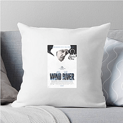 Wind River's plot is about a murder investigation Wind River Pillows Cover