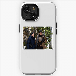Wind River stars Jeremy Renner and Elizabeth Olsen Wind River iPhone Cases