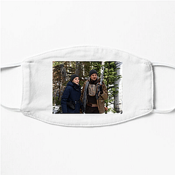 Wind River stars Jeremy Renner and Elizabeth Olsen Wind River Face Masks