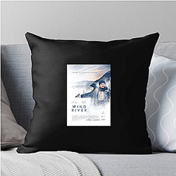 Wind River is set on a snowy Native American reservation Wind River Pillows Cover