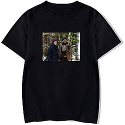 Wind River stars Jeremy Renner and Elizabeth Olsen Wind River T-Shirts