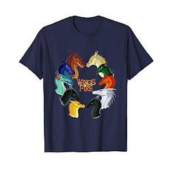 Wings of Fire Grafisches T-Shirt – Dragon Lover’s Favorit