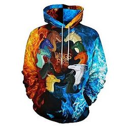 Wings Of Fire 3D Hoodie