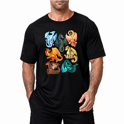 Wings of Seven Fire Dragon T-shirt