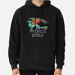 Flügel von Feuer Pullover Hoodie RB1509