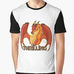WINGS of FIRE: Queen Scarlet "Wie aufregend" Graphic T-Shirt RB1509