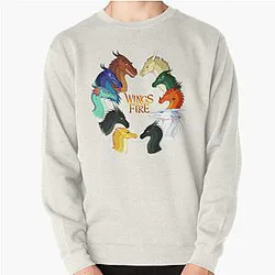 Wings Of Fire Heads Wings Of Fire Merch Men Women Shirt Boy Girl Young Shirt Hoodie Long Sleeve Sweatshirt Pullover Sweatshirt RB1509