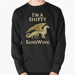 Sanduhr Nachtschwein wings of fire Drachen schöne Kunst Pullover Sweatshirt RB1509