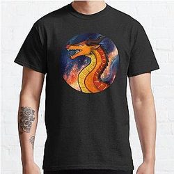 Wings of Fire - Peril im Feuer und Flames Classic T-Shirt RB1509