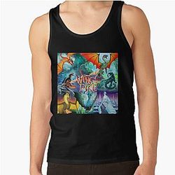 wings of fire Drachen schöne Kunst Tank Top RB1509