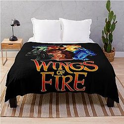 Wings of Fire All Together Throw Blanket RB1509