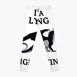 Estoy mintiendo de noche wings of fire dragón hermoso arte Leggings RB1509