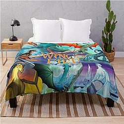 Flügel des Feuers alle Drachen Serie Throw Blanke RB1509