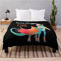 Flügel des Feuers - Queen Glory Throw Blanket RB1509