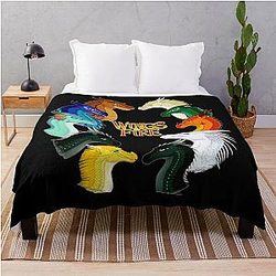 Wings of Fire Throw Blanket RB1509