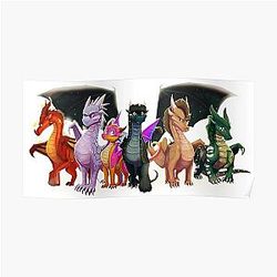 Wings of Fire - Affiche Jade Winglet RB1509